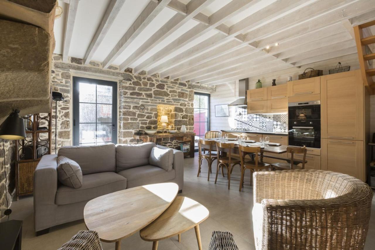 Villa Saint Malo, Le Pont, Maison Plage A 100M Exterior foto