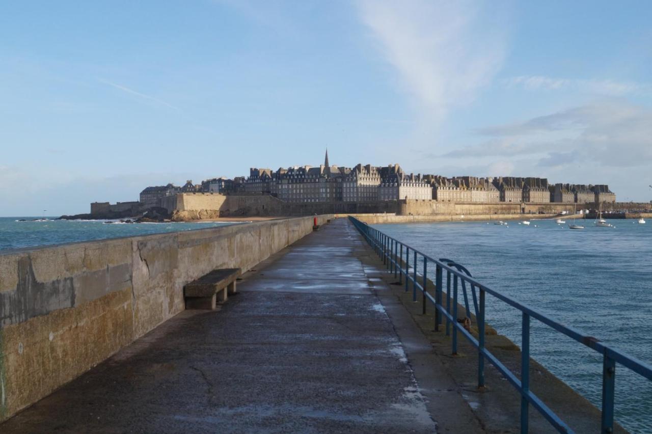 Villa Saint Malo, Le Pont, Maison Plage A 100M Exterior foto