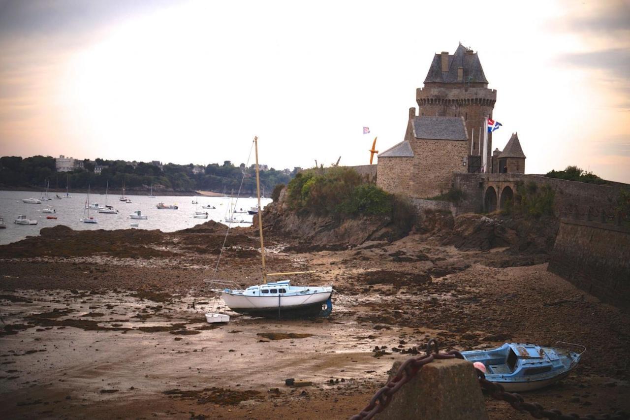 Villa Saint Malo, Le Pont, Maison Plage A 100M Exterior foto